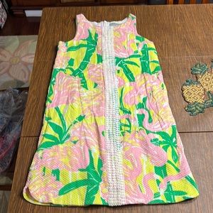 Lilly Pulitzer For Target Girls XL Flamingo Dress